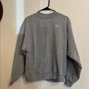 Gray Alo sweatshirt size small